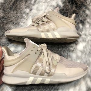 Adidas Women's Sneakers in Beige and Cream